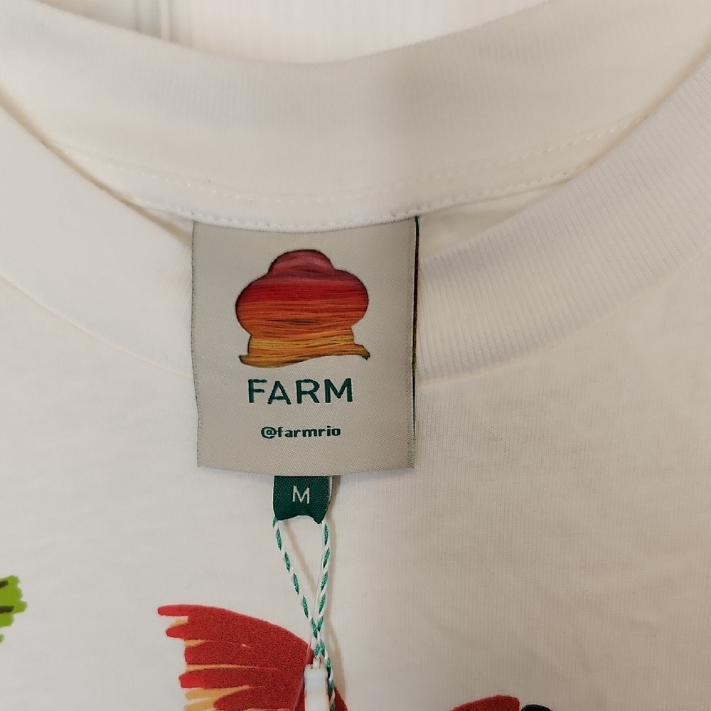 FARM Rio White T-Shirt - Picture 2 of 5